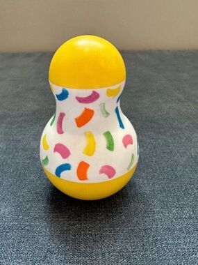 LOVEVERY Tummy Time Wobbler Colorful Sensory Montessori Baby Infant Toy EUC